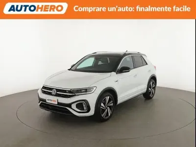 Usata VW T-Roc R-line 150 CV (110 kW) 2023 Bianco SUV