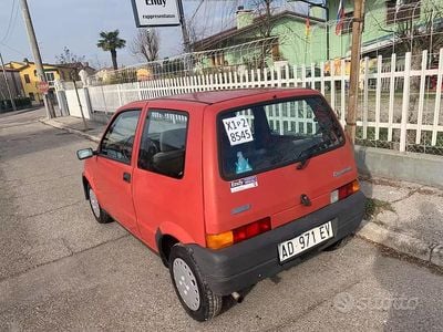 Usata Fiat Cinquecento 1995 Rosso Utilitaria