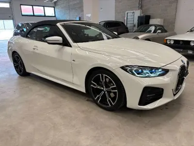Usata BMW 420 Cabriolet Sport Line 190 CV (139 kW) 2022 Bianco Cabrio