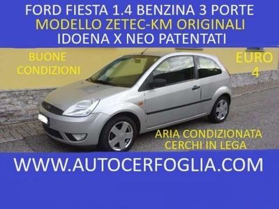 usata Ford Fiesta 3p 1.4 16v Zetec-X NEO PATENTATI !!!