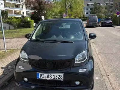 Usata Smart ForTwo Cabrio Brabus 109 CV (80 kW) 2017 Nero Cabrio