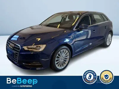 Usata Audi A3 Ambiente 110 CV (80 kW) 2015 Blu metallizzato Berlina