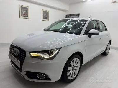 Usata Audi A1 S-Line 90 CV (66 kW) 2013 Bianco Utilitaria