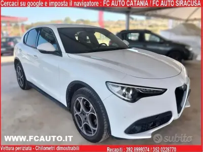 Usata Alfa Romeo Stelvio Ti 190 CV (139 kW) 2022 Bianco SUV