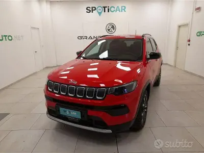 Usata Jeep Compass Limited 131 CV (96 kW) 2022 Rosso SUV