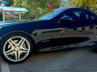 Usata Mercedes SLK200 184 CV (135 kW) 2009 Nero Cabrio