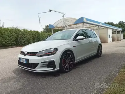 Usata VW Golf VII GTI 245 CV (180 kW) 2019 Bianco Berlina