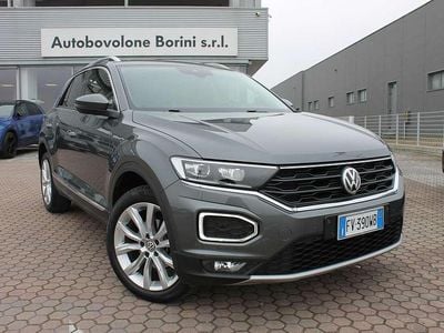 Usata VW T-Roc Advance 116 CV (85 kW) 2019 Indium grey SUV