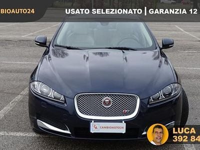 Usata Jaguar XF Premium Luxury 275 CV (202 kW) 2015 Blu Berlina