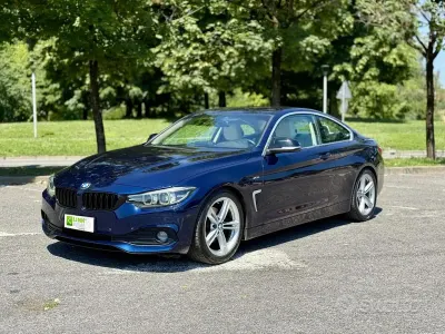 Usata BMW 420 Coupé 190 CV (139 kW) 2018 Bluazzurro Coupé