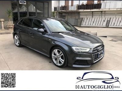 Usata Audi A3 115 CV (84 kW) 2019 Grigio Berlina