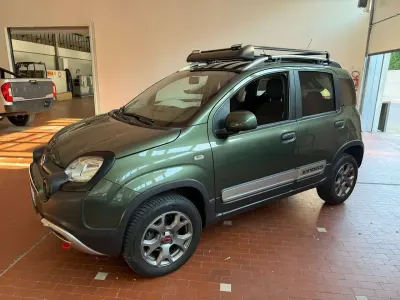 Usata Fiat Panda 4x4 S 86 CV (63 kW) 2018 Verde Utilitaria
