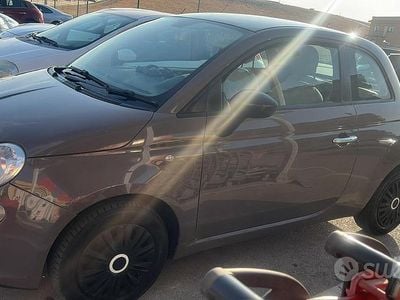Usata Fiat 500 75 CV (55 kW) 2008 Marrone Berlina
