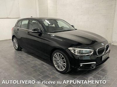 Usata BMW 116 Advantage 116 CV (85 kW) 2019 Nero Utilitaria