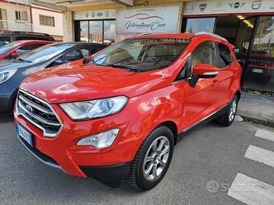 Usata Ford Ecosport Titanium 100 CV (73 kW) 2019 Rosso SUV