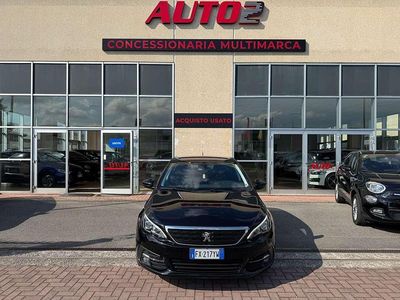 Usata Peugeot 308 131 CV (96 kW) 2019 Nero Berlina