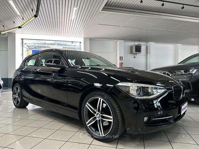 Usata BMW 116 Sport Line 136 CV (100 kW) 2013 Nero Utilitaria