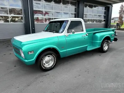 Usata Chevrolet C10 400 CV (294 kW) 1968 Verde Pick-up