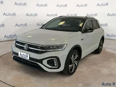 Usata VW T-Roc R-line 116 CV (85 kW) 2022 Bianco SUV