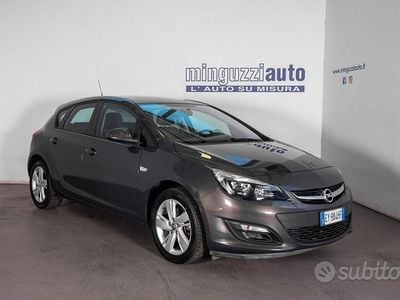 Usata Opel Astra 110 CV (80 kW) 2015 Grigio Utilitaria