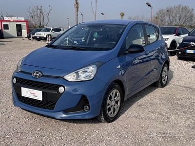 Usata Hyundai i10 67 CV (49 kW) 2018 Blu Utilitaria