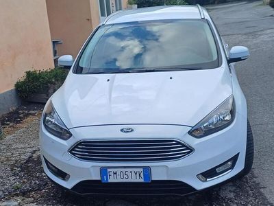 Usata Ford Focus 100 CV (73 kW) 2017 Bianco Station wagon