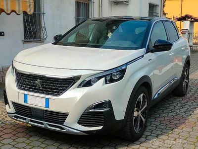Usata Peugeot 3008 GT-line 131 CV (96 kW) 2018 Bianco SUV