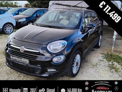 Usata Fiat 500X Lounge 120 CV (88 kW) 2017 Nero SUV