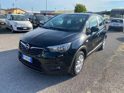 Usata Opel Crossland X 83 CV (61 kW) 2019 Nero SUV