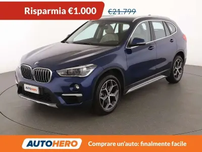 Usata BMW X1 xLine 150 CV (110 kW) 2019 Blu/azzurro SUV