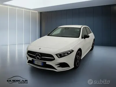 Usata Mercedes A180 Premium 116 CV (85 kW) 2020 Bianco Berlina