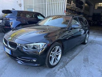 Usata BMW 330 Sport Line 258 CV (189 kW) 2017 Nero Station wagon