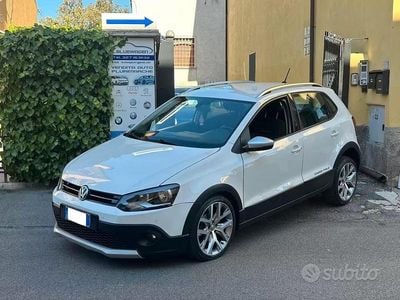 Usata VW Polo Cross 90 CV (66 kW) 2017 Bianco Utilitaria