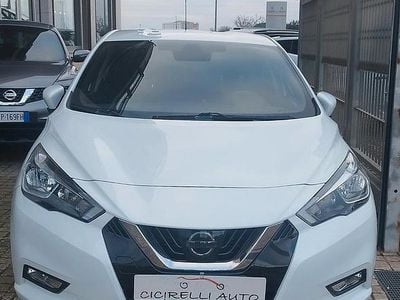 Usata Nissan Micra Tekna 90 CV (66 kW) 2018 Bianco Utilitaria