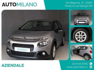 Usata Citroën C3 Business Class 82 CV (60 kW) 2020 Grigio Utilitaria