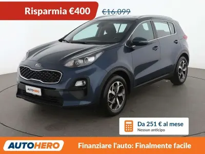 Usata Kia Sportage 136 CV (100 kW) 2021 Blu/azzurro SUV