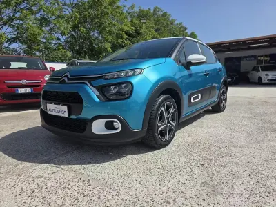 Usata Citroën C3 Shine 102 CV (75 kW) 2022 Blu Utilitaria