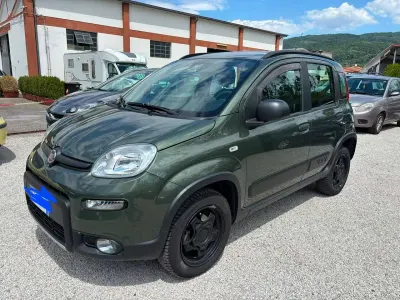 Usata Fiat Panda 4x4 S 95 CV (69 kW) 2018 Verde Utilitaria