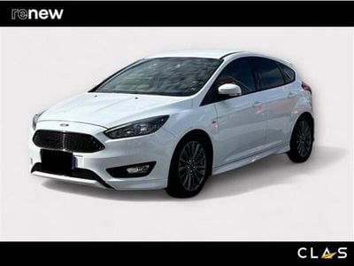 Bianco Usata 2018 Ford Focus ST-Line Berlina | 14.500 € (Buon prezzo)