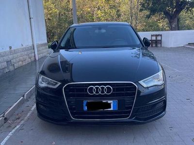 Usata Audi A3 S-Line 110 CV (80 kW) 2015 Nero Berlina