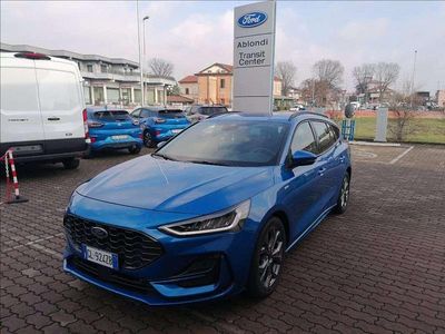 Usata Ford Focus ST-Line 125 CV (91 kW) 2023 Blu metallizzato Station wagon