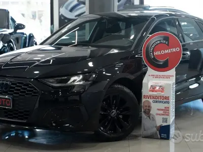 Usata Audi A3 Black Edition 150 CV (110 kW) 2022 Nero Berlina