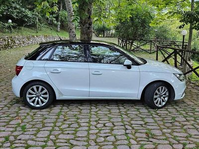 Usata Audi A1 Sportback S-Line 86 CV (63 kW) 2015 Bianco Utilitaria