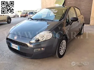 Usata Fiat Punto 75 CV (55 kW) 2014 Grigio Utilitaria