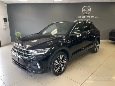 Usata VW T-Roc R-line 150 CV (110 kW) 2022 Nero SUV