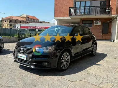 Usata Audi A1 S-Line 90 CV (66 kW) 2014 Nero Utilitaria