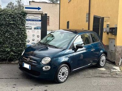 Usata Fiat 500 Lounge 69 CV (50 kW) 2018 Blu Berlina