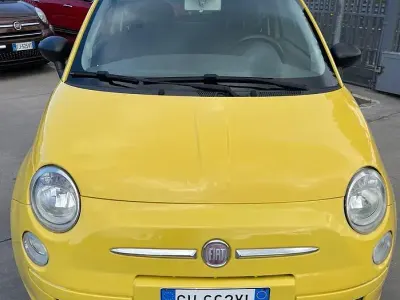 Usata Fiat 500 75 CV (55 kW) 2009 Giallo Cabrio