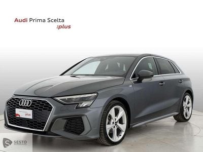 Usata Audi A3 Sportback S-Line 150 CV (110 kW) 2024 Grigio Utilitaria