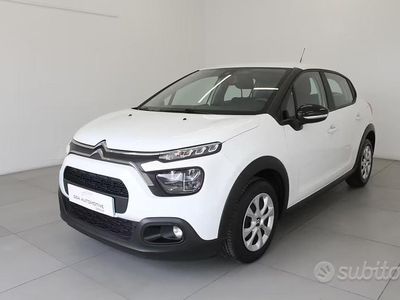 Usata Citroën C3 Feel 83 CV (61 kW) 2021 Bianco Utilitaria